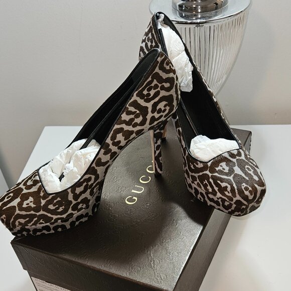 Gucci Pony Hair Pumps - Picture 8 of 8